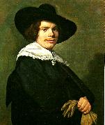 Frans Hals mansportratt oil